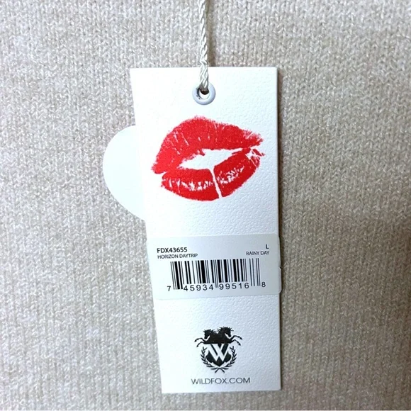 Wildfox Couture Horizon Daytrip Sweater in Rainy Day - Picture 8 of 10